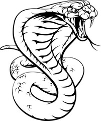 Cobra Snake Illustration