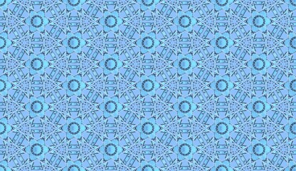 Abstract ethnic ikat pattern. Wallpaper in the style of Baroque. Design for decorating background, wallpaper, illustration, fabric, clothing, batik, carpet.