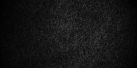 Black stone concrete grunge texture and backdrop background anthracite panorama. Panorama dark grey black slate background or texture.