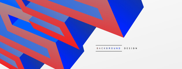 3d line geometric creative abstract background. Trendy techno business template for wallpaper, banner, background or landing