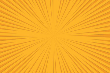 Orange pattern sunburst background.