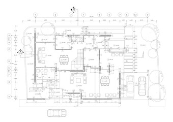 Write a blueprint architecture for building.