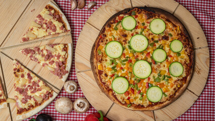 zucchini pizza 