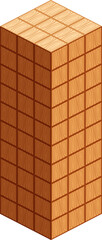 wooden cubes isometric for child learning, wood cubes sample, 3d cubes wood for logic counting of preschool children, block wooden square for mathematical game kids