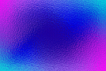 Blue purple gradient. Abstract neon background for design prints. Multicolor backdrop foil effect. Metal sparkly surface. Bright colors texture. Metallic ombre. Blue color marble. Vector illustration