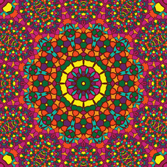 Abstract festive colorful floral vector ethnic tribal pattern and Doodle vintage Violet lace Doodle Ethnic Festive Abstract Vector Pattern