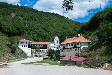 Holy Trinity Monastery, a medieval Serbian Orthodox Monastery complex in Pljevlja, Montenegro
