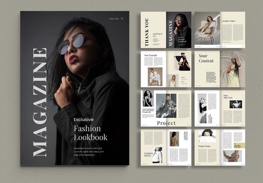 Modern Magazine Layout