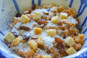 A delicious meal with the selective focus. Good for any project.