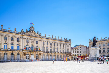 Obraz premium Rathaus, Place Stanislas, Nancy, Grand Est, Frankreich 