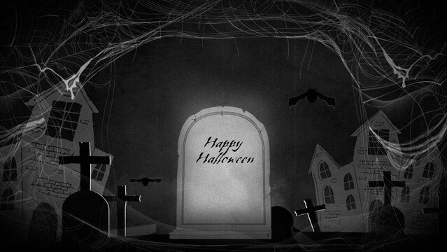 Spooky Halloween Title