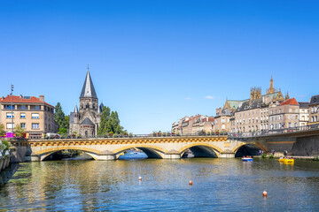 Obraz premium Temple Neuf, Metz, Grand Est, Frankreich 