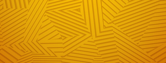 Abstract background made of groups of lines in yellow colors