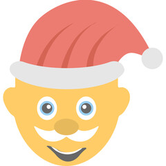 Santa Smiling 