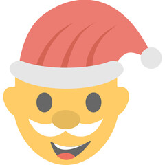 Santa Smiling 
