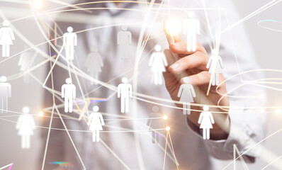 group -Stack of hands showing unity and teamwork 3d.