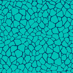 Seamless pattern with organic motifs in 2 colors