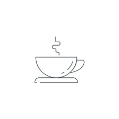 Tea cup icon. Line style style. Can be used for web and mobile.