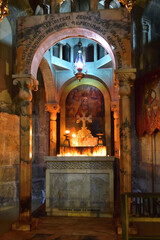 Holy Land of Israel. Church of the Holy Sepulchre