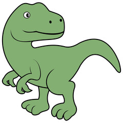 Tyrannosaurus Rex- Dinosaur EPS Vector