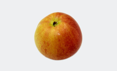 Fototapeta na wymiar An Gala apple, a widely grown apple cultivar