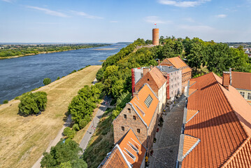 Zamek krzyżacki w Grudziądzu, Polska.