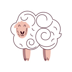 cute sheep animal