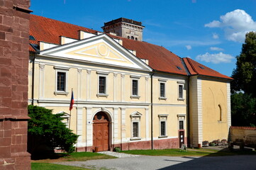Fototapeta na wymiar Prelature of the monastery (Czech Republic - Sázava)