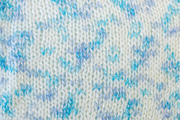 cotton knitting texture. knitting patterns and facial loops, background.