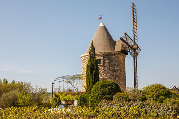 Windmühle als Wohnhaus
