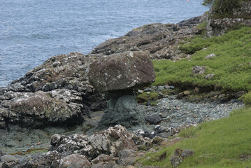 Fototapeta na wymiar Croggan, Loch Spelve, Isle of Mull, Scotland