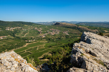 Roche de Solutré - France