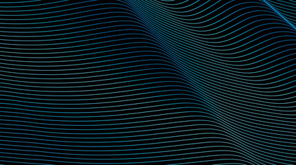 wave flowing lines blend smooth wavy abstract background vector. Blue diagonal line architecture geometry tech abstract subtle background vector illustration