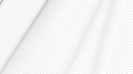 Line stripe pattern on white Wavy background. abstract modern background futuristic graphic energy waves technology concept design