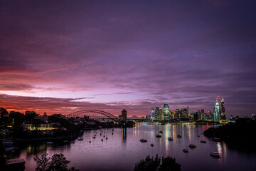 Sydney Harbour dawn