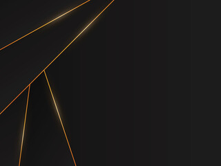 luxury black gold geometric abstract background