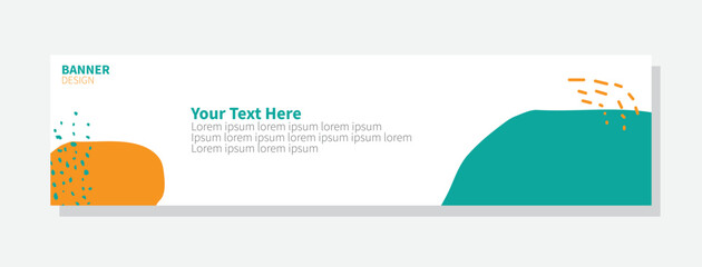 Marketing agency social media cover and banner template