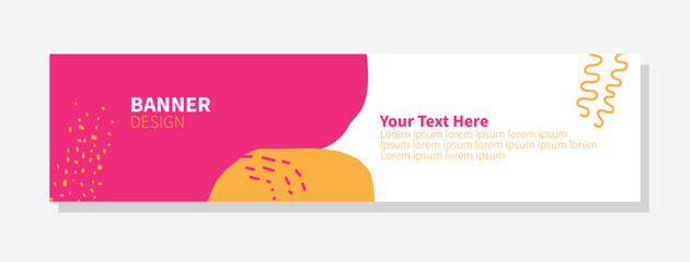 Marketing agency social media cover and banner template