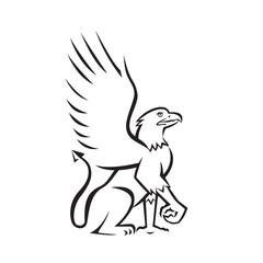 Griiffin Sitting Side Retro