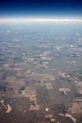 le territoire vue du ciel	