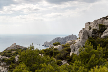 Fototapeta premium calanques national park in france