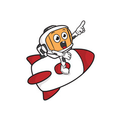 box cartoon character