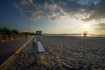 Sunrise on the beach