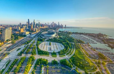 Cercles muraux Chicago South Loop