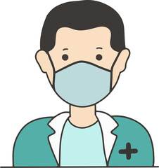 Obraz premium Medical Doctor nurse Hospital Patient Pharmacy Emergency Team illustration