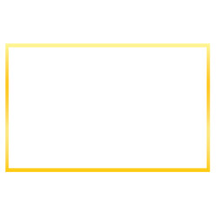 Gold square frame png