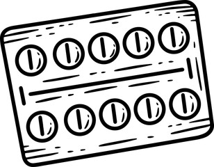 Medical Health tools illustration