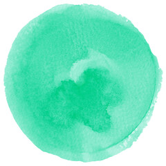 Green watercolor