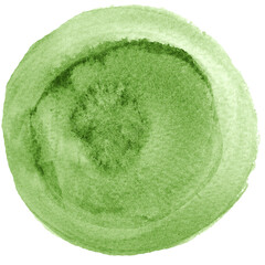 Green watercolor