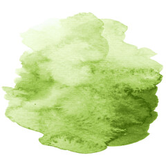 Green watercolor